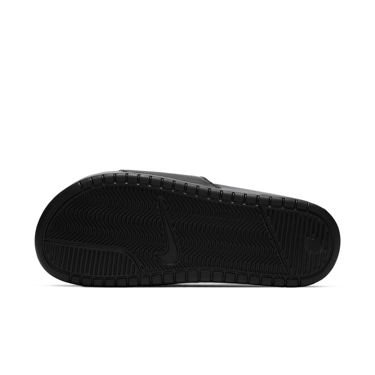 (WMNS) Nike Benassi JDI Black White Slippers 343881-015
