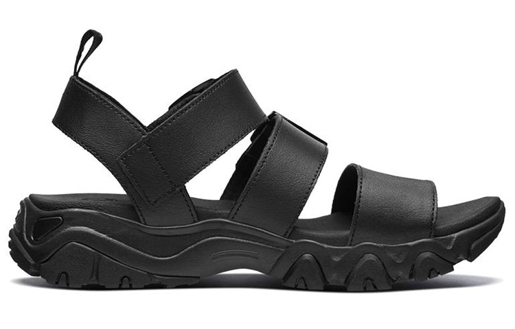 (WMNS) Skechers D Lites 2.0 Sandals 'Triple Black' 66666182-BBK