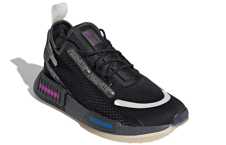 (WMNS) adidas originals NMD_R1 Spectoo 'Black' FX6936