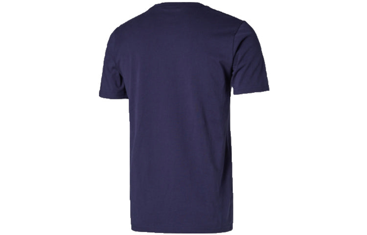 PUMA Round Neck Short Sleeve Classics Logo Blue 579405-06