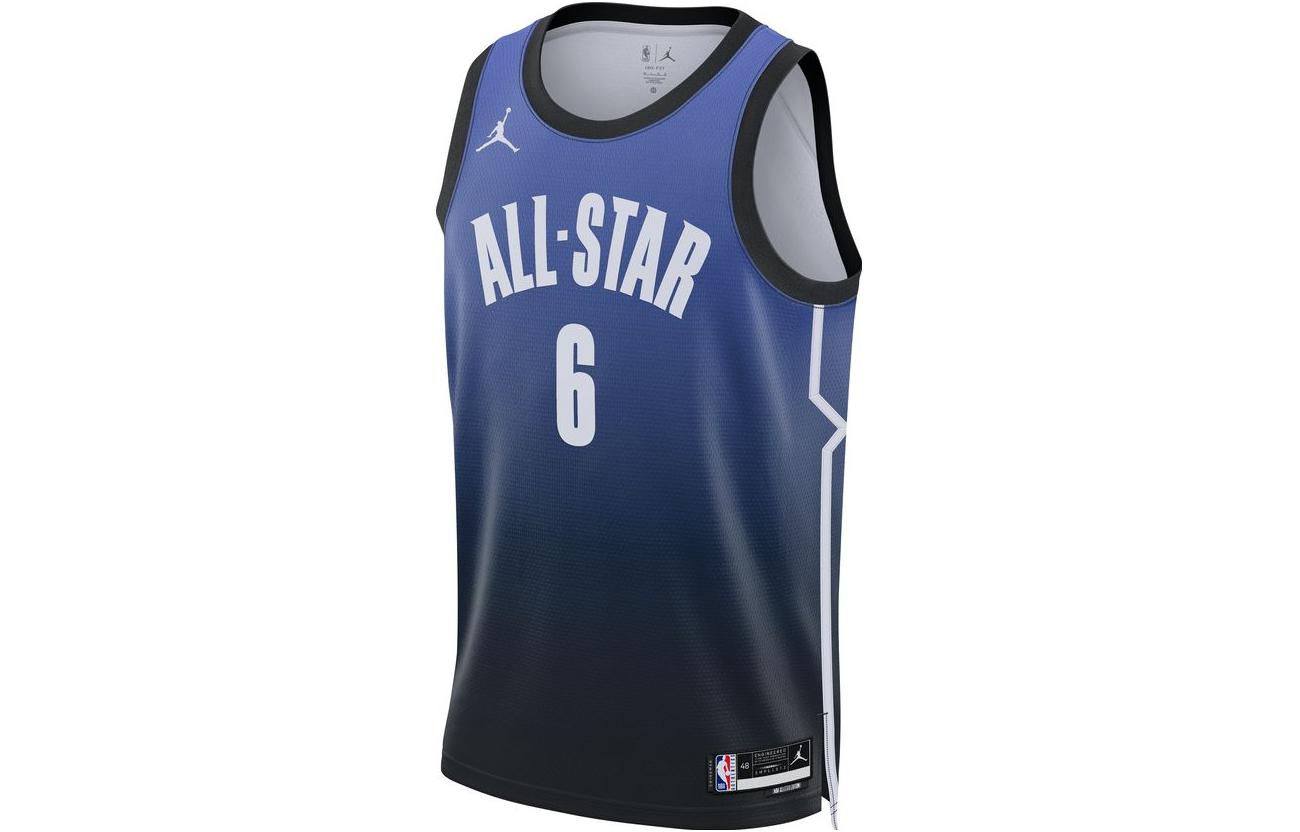 Air Jordan SS23 All-star Weekend LeBron James Jerseys 'Blue' DX6326-511