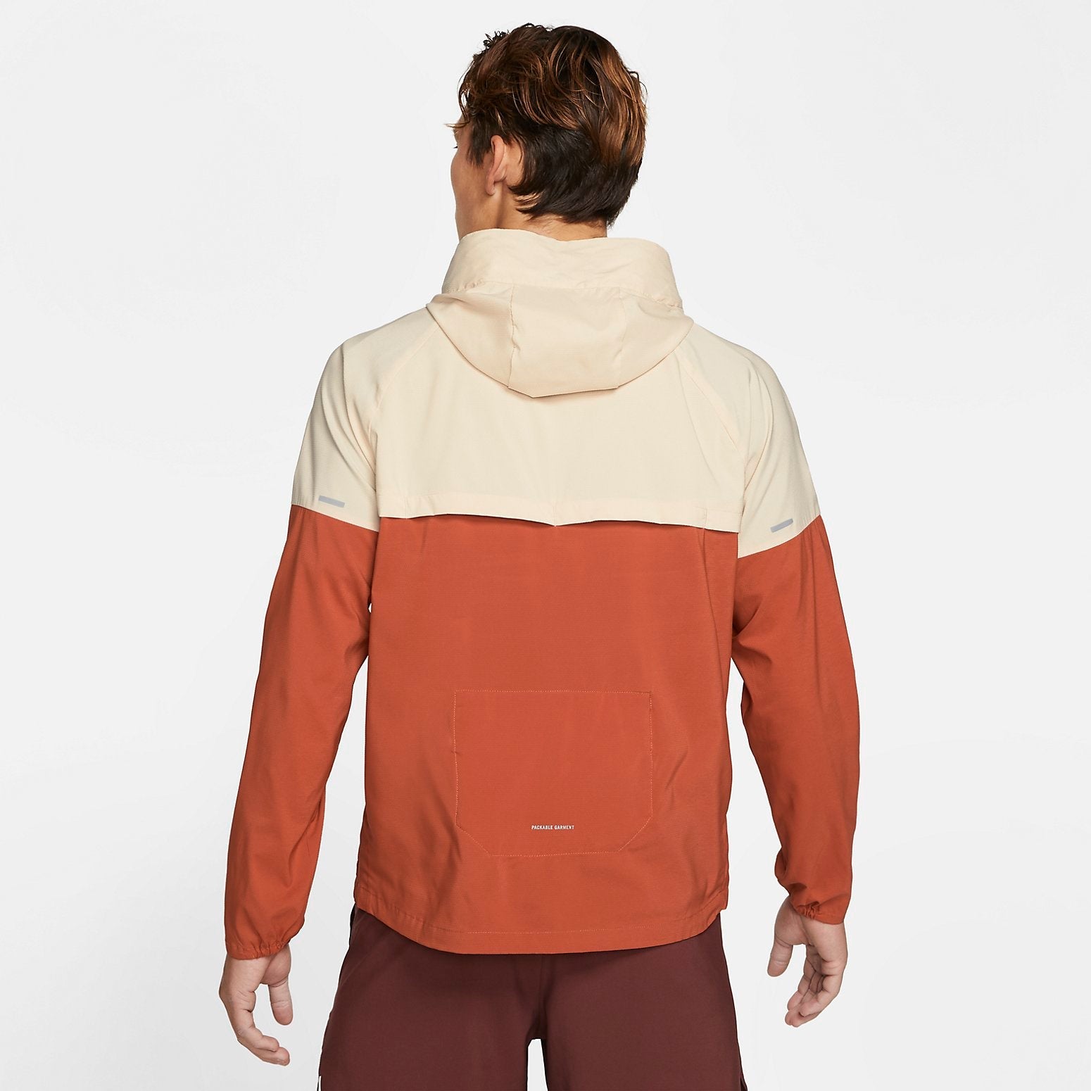 Nike UV Windbreaker Jacket 'Yellow Orange' CZ9071-234