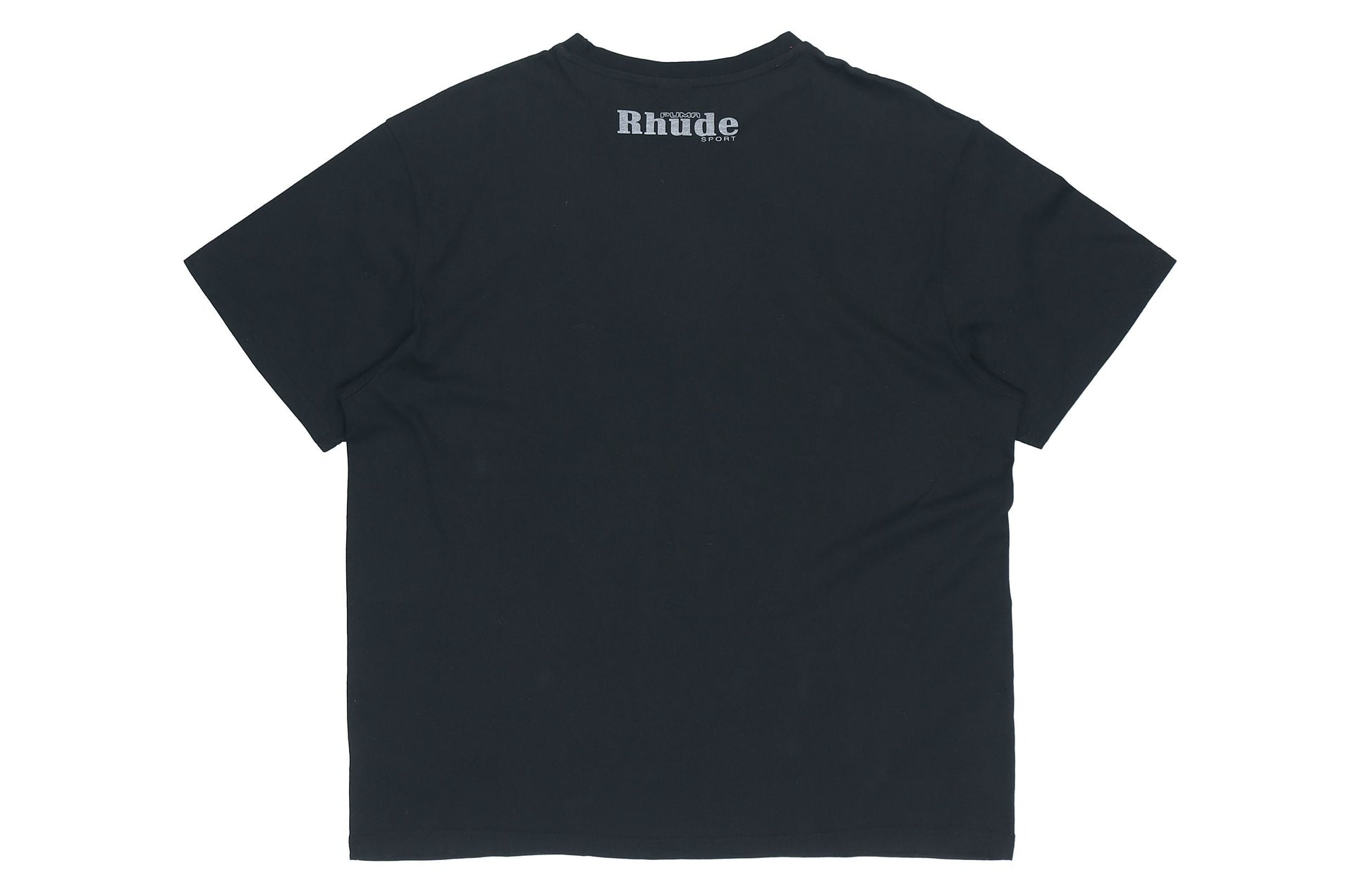 PUMA x RHUDE Crossover Chest logo Printing Short Sleeve Black 596757-51