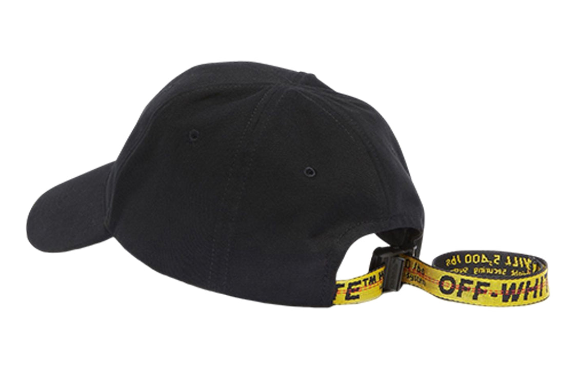 Off-White Side Printing Logo Black Cap CAP-18534533