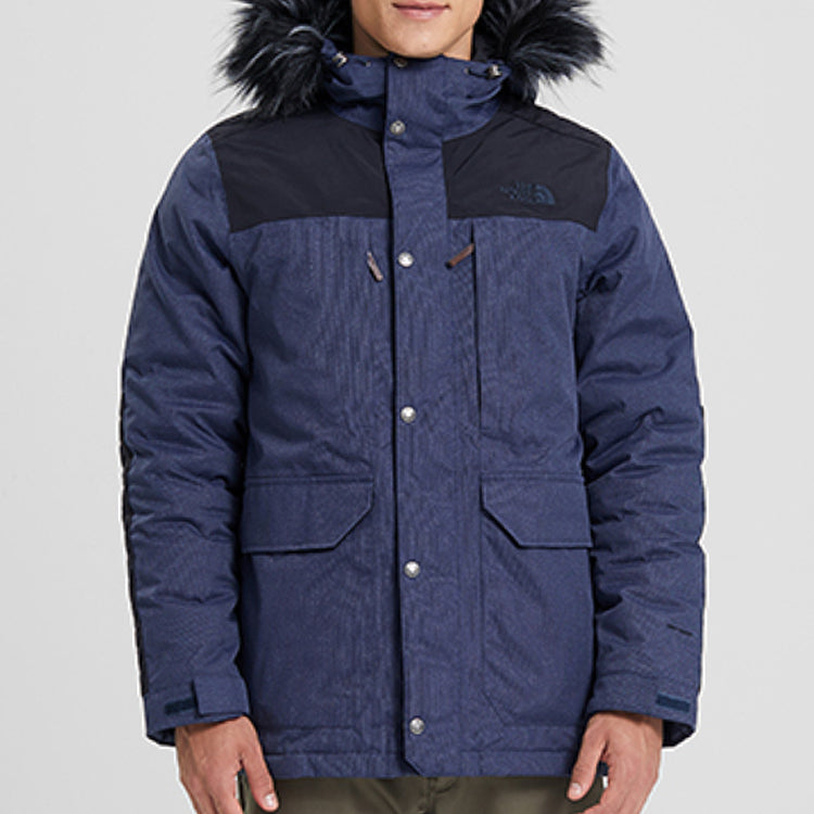THE NORTH FACE Fusion Parka Jacket 'Navy' 3VUJ-H2G