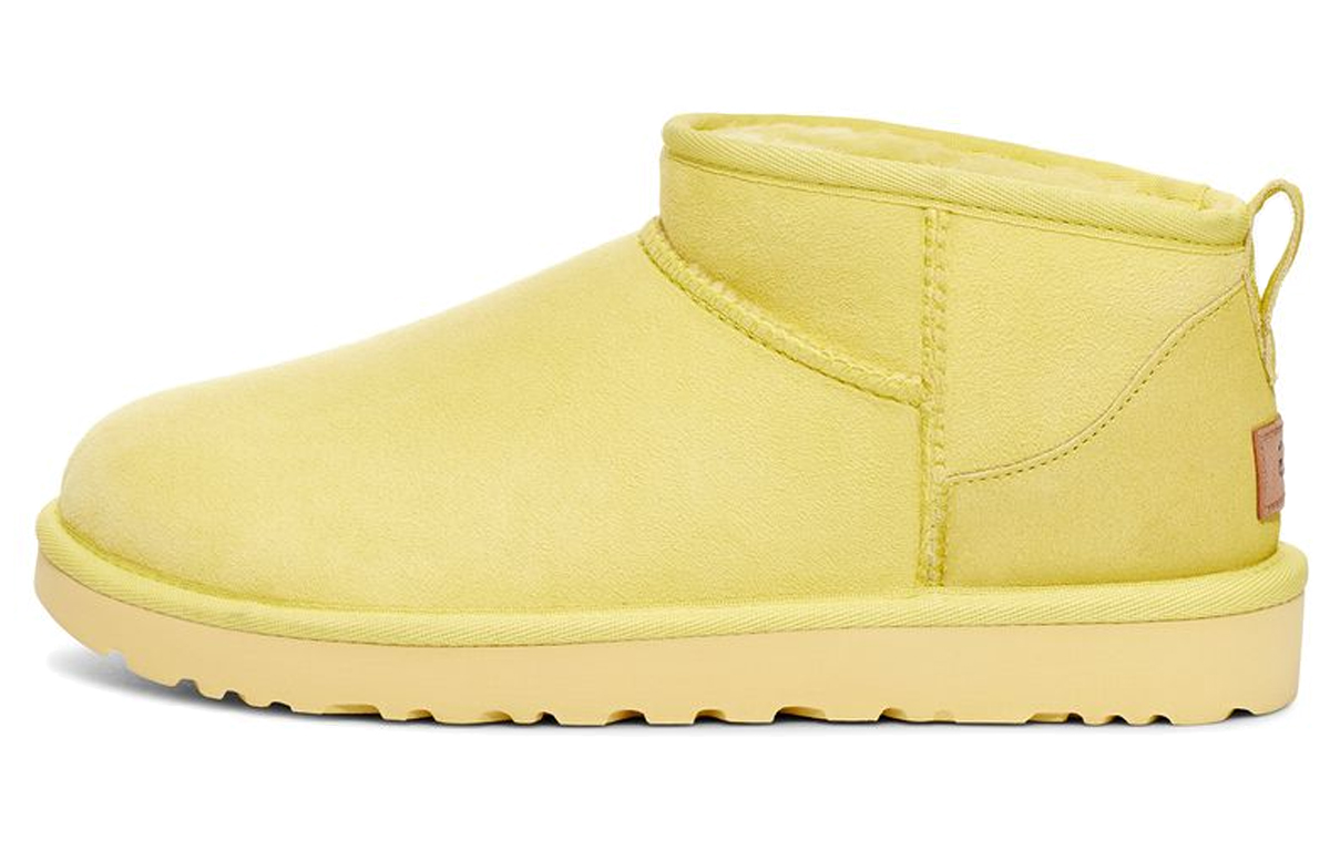 (WMNS) UGG Classic Ultra Mini 'Yellow' 1116109-MRT