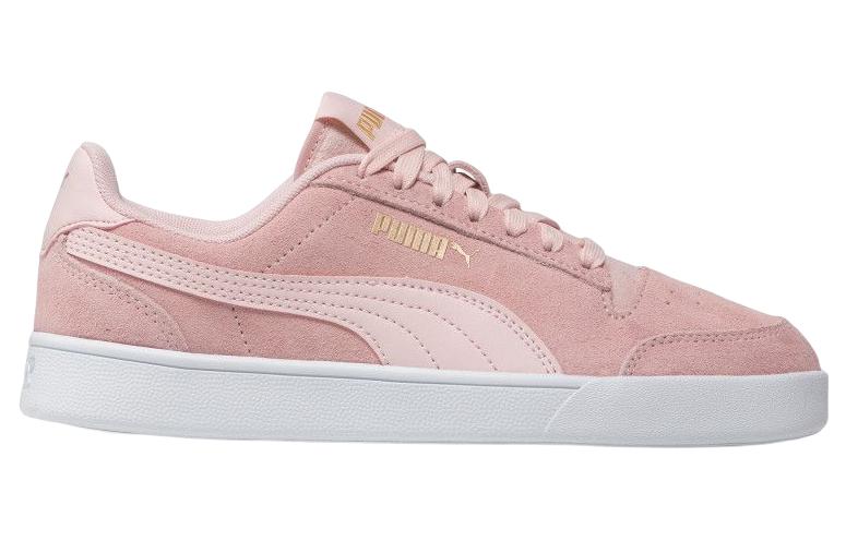 (WMNS) PUMA Shuffle Suede 'Pink White' 380823-06