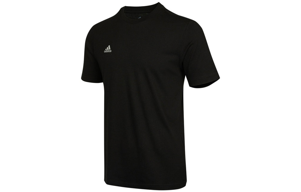 adidas Tiro World T Leisure Sports Short Sleeve Men's Black GT8929