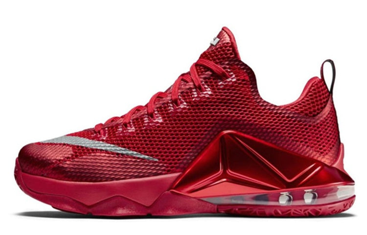 Nike LeBron 12 Low 'University Red' 724557-616