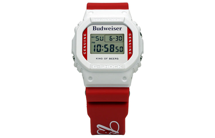 CASIO G-Shock Digital 'Red White' DW-5600BUD20-7