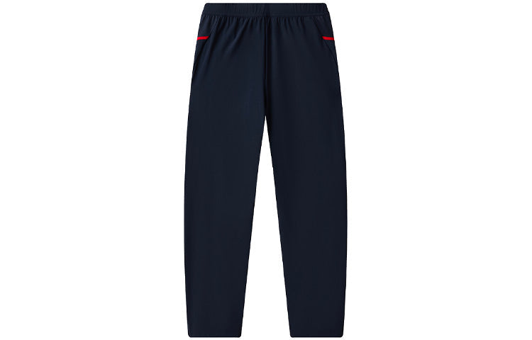 (WMNS) FILA Printing Straight Trousers Blue A11W123601F-NV