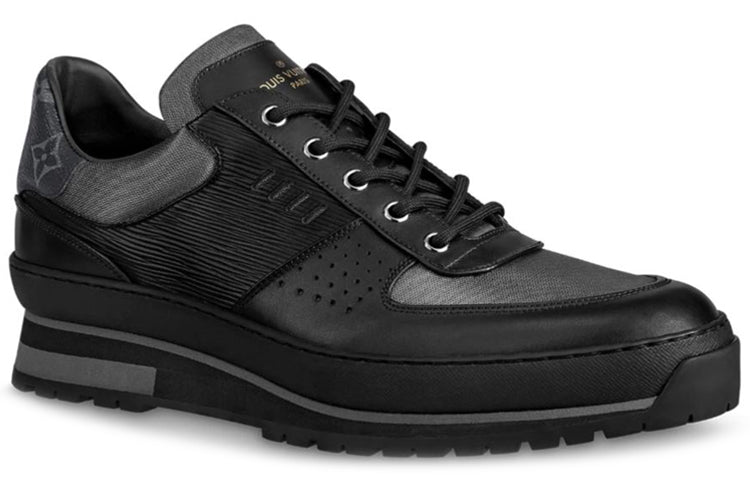 LOUIS VUITTON Harlem Monogram Sneakers 'Black EPI Leather' 1A5XLC