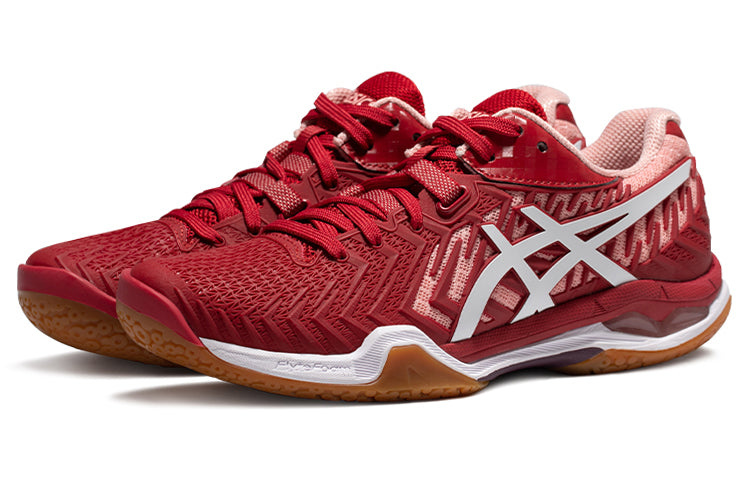 (WMNS) ASICS Court Control FF 2 'Red White' 1072A057-700