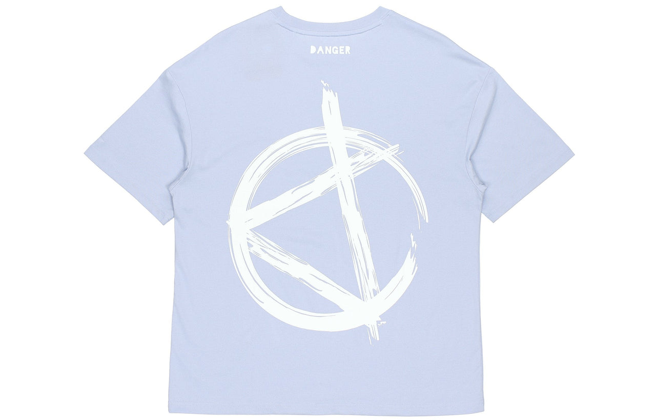 (WMNS) Li-Ning x Disney Crossover Sports Round Neck T-Shirt 'Blue' AHSR342-3