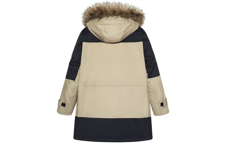 New Balance Winter Snowsuit Warm Jacket Asia Sizing 'Beige Black' NPA43121-BEI