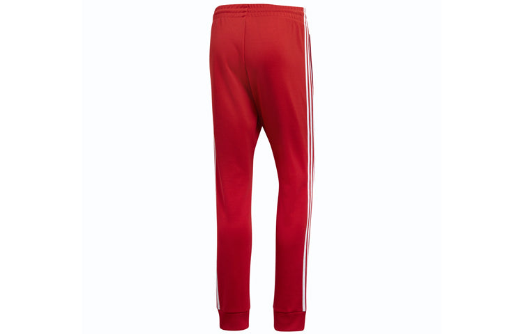 Men's adidas originals Sst Tp Red Sports Pants/Trousers/Joggers DH5837