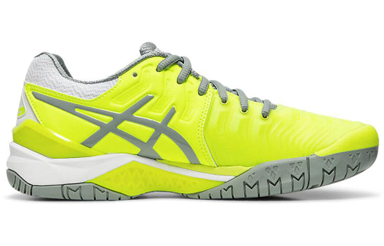 (WMNS) ASICS Gel Resolution 7 'Safety Yellow Stone Grey' E751Y-750