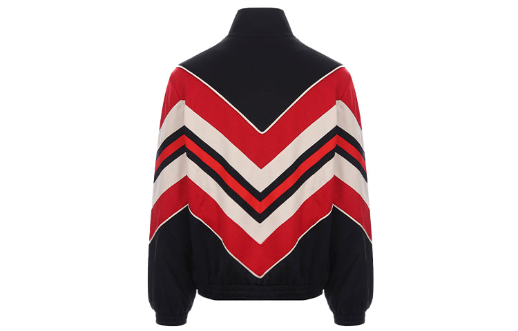 Gucci Chevron Track Jacket 'Multicolor Black' 575762-XJBBE-1315