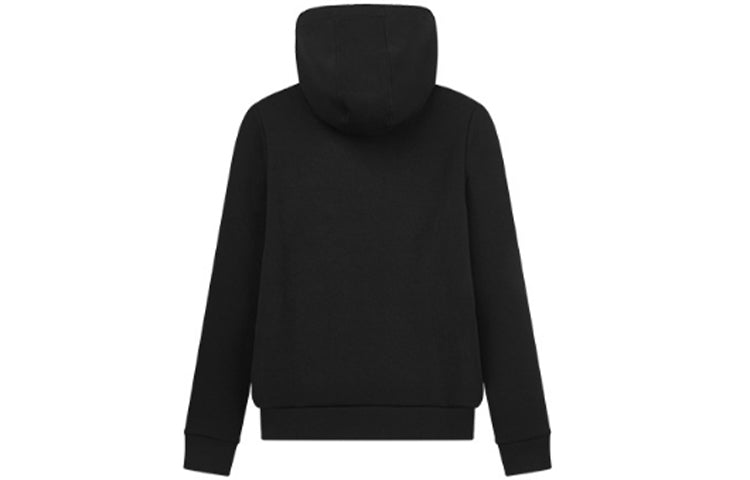 (WMNS) FILA logo Sports Hoodie Black F11W018222F-BK