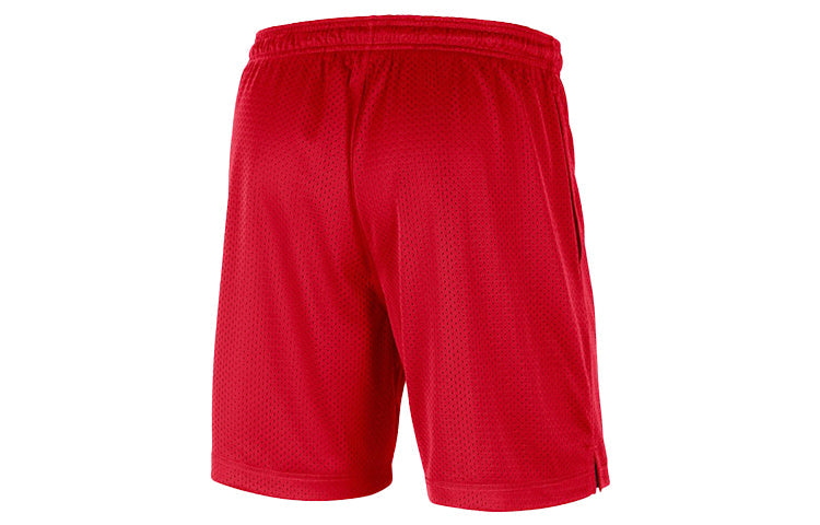 Nike logo Sports Reversible Basketball Shorts Red CQ9772-657
