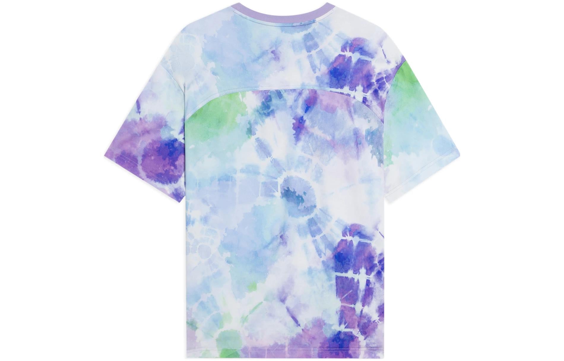 Li-Ning Party Time Graphic Tie-Dye T-shirt 'Multi-Color' AHSSB07-1