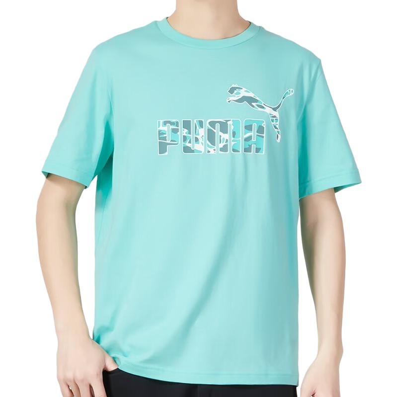 PUMA Summer Splash Graphic T-Shirt 'Teal' 677125-77