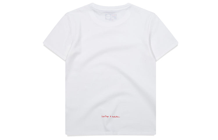 (WMNS) FILA FUSION Short Sleeve White T-Shirt T11W031105F-WT