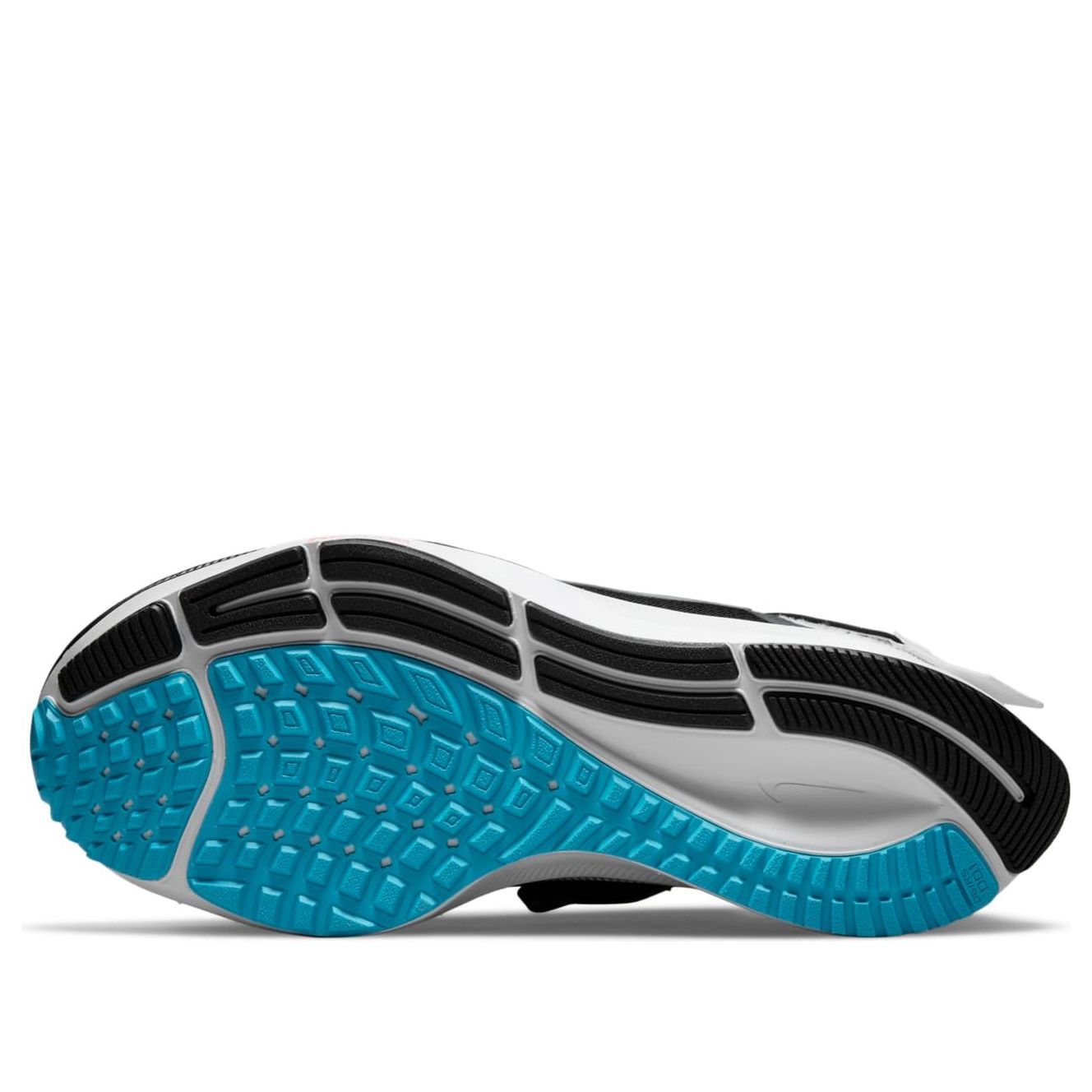 Nike Air Zoom Pegasus 38 Flyease Extra Wide 'Black Metallic Silver' DA6678-002