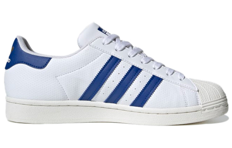 adidas Superstar 'Perforated Pack - White Royal' FX2724