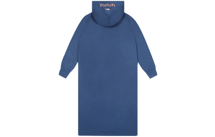(WMNS) MLB Los Angeles Dodgers Long Blue Hoodie 31OP04041-07U