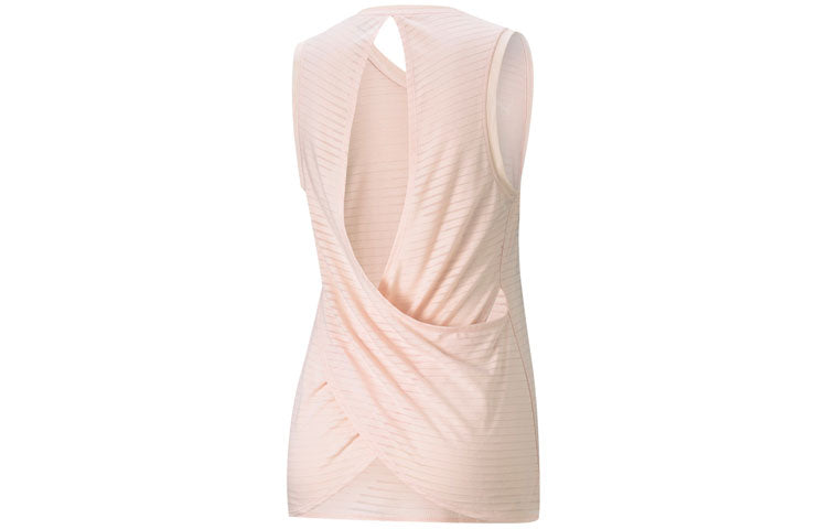 (WMNS) PUMA Studio Burnout Training Tank Top 'Pink' 520225-27