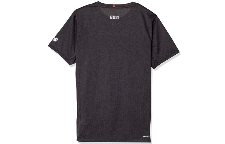 New Balance Printing Sports Short Sleeve Black AMT01235-BRD