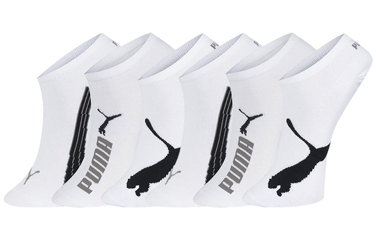 PUMA Low-Cut Socks 3 Pack 'White Black' 100000495-001