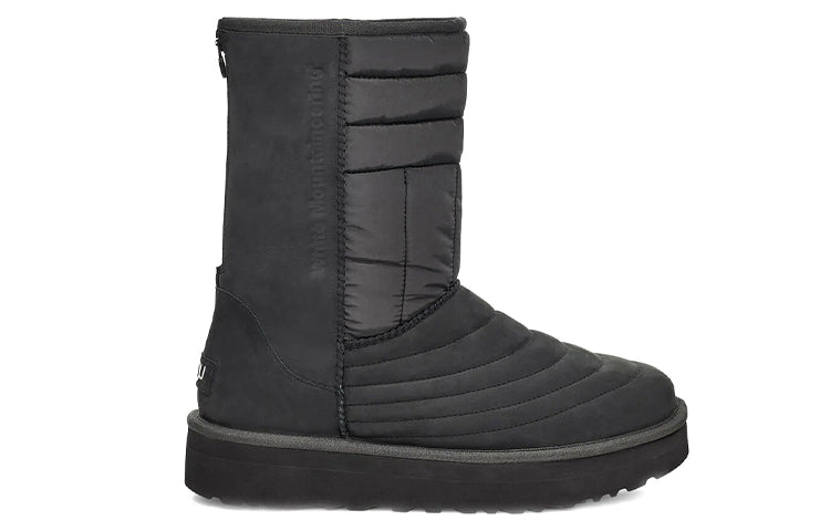 UGG x WM Classic Snow Boots Black/Grey 1119210-GRY