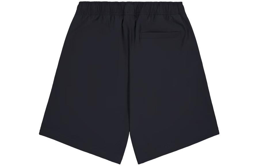 New Balance Logo Woven Shorts Asia Sizing 'Black' AMS41521-BK