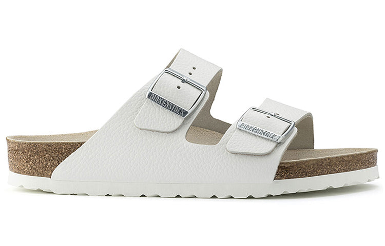 Birkenstock Arizona Natural Leather Narrow Fit 'White' 51133