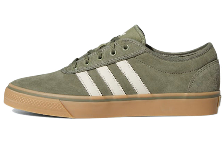 (WMNS) adidas originals Adiease 'Green White' EG2489