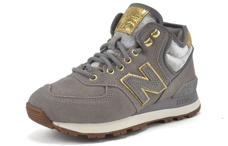 (WMNS) New Balance 574 Grey/Gold WH574FBB