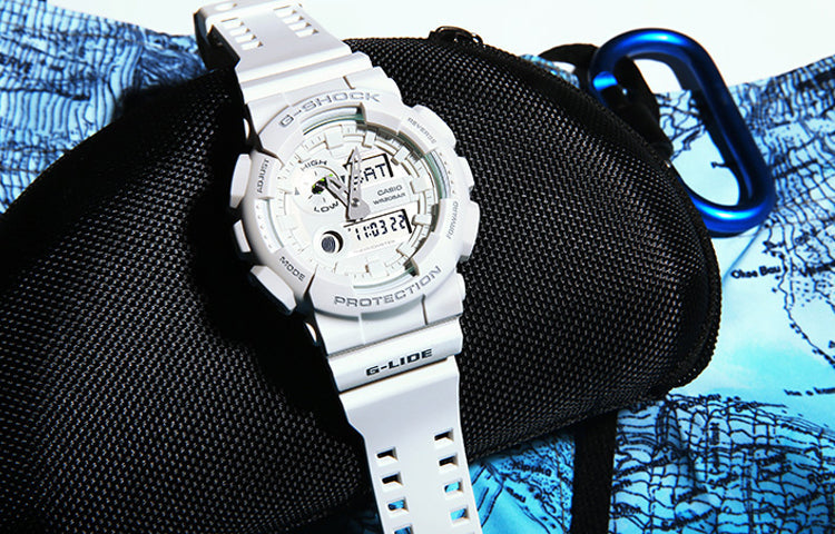 CASIO G-Shock Analog-Digital 'White' GAX-100A-7A