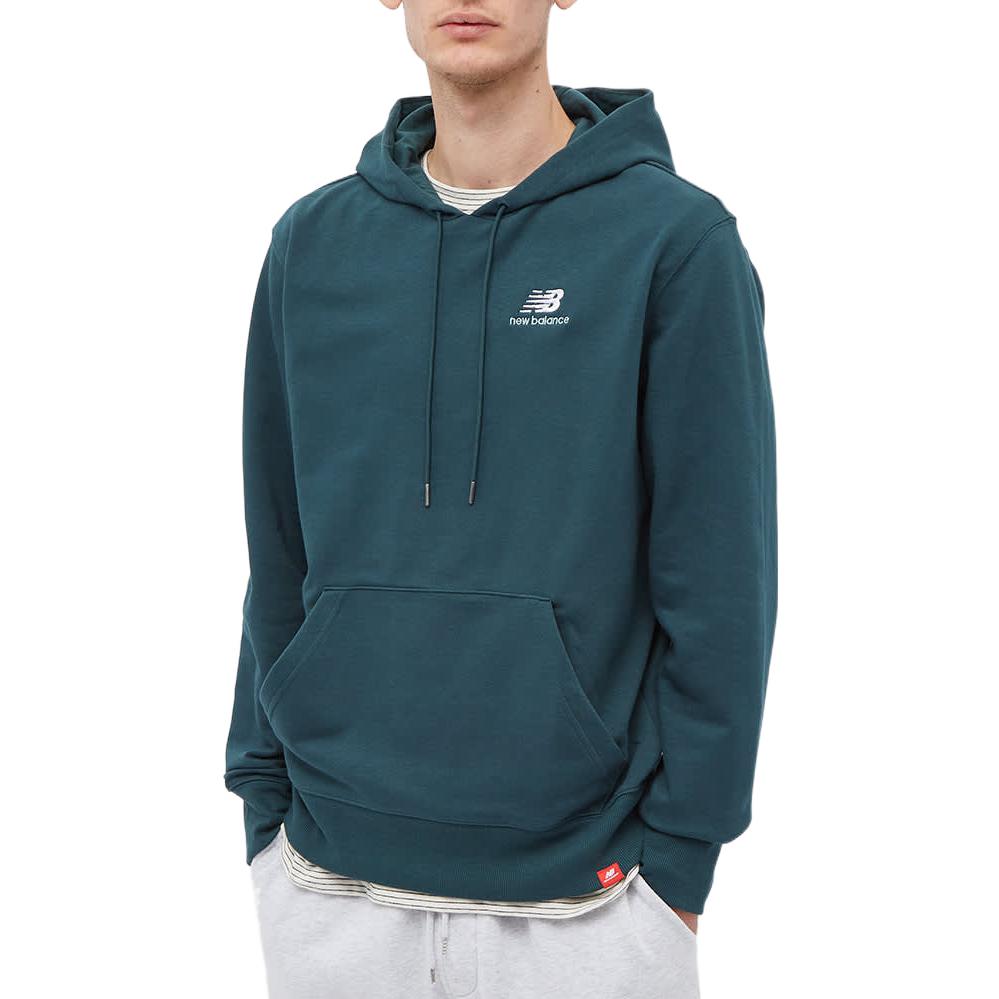 New Balance Essentials Embroidered Hoodie Asia Sizing 'Teal' MT11550-TKK