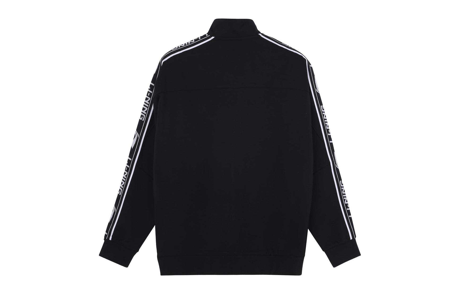 Li-Ning Football Series Logo Embroidered Sports Jacket 'Black' AFDS433-1