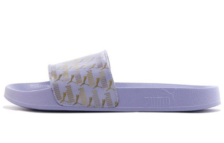 (WMNS) PUMA Leadcat Holographic Sandals Purple 369417-01