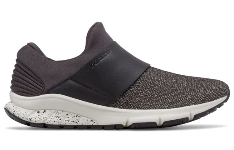 (WMNS) New Balance FuelCore Rush Slip-On 'Black Grey White' WLRUSHVE