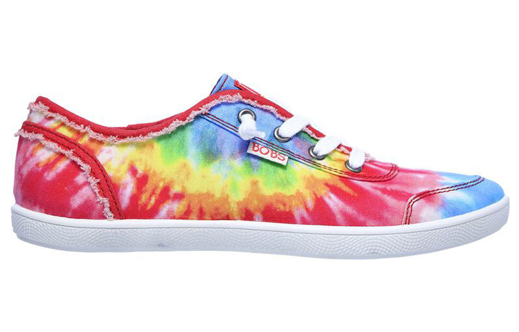 (WMNS) Skechers Bob's B Cute Low-Top Sneakers Red/Blue/Yellow 113146-MLT