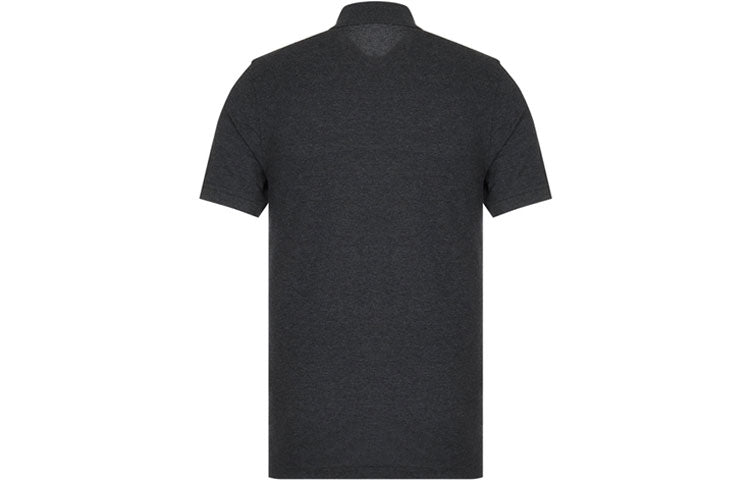 Men's Burberry Logo Short Sleeve Polo Shirt Gray 40551271