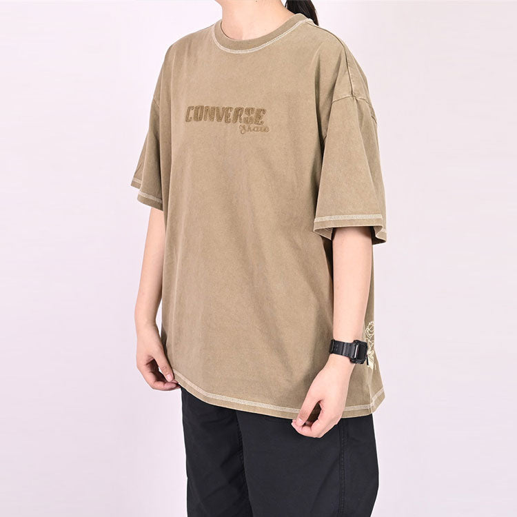 Converse Skateboard Wash Tee Asia Sizing 'Light Brown' 10026164-A01