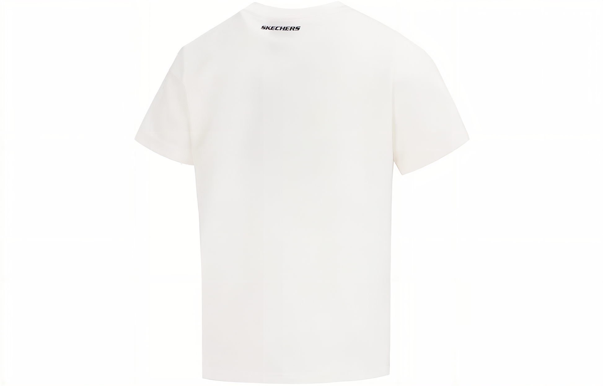 (WMNS) Skechers Casual Short Sleeve Tee 'White Red' L323W003-0074