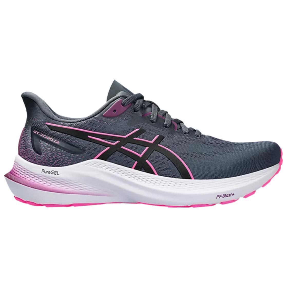 (WMNS) ASICS GT-2000 12 'Tarmac Black' 1012B506-022