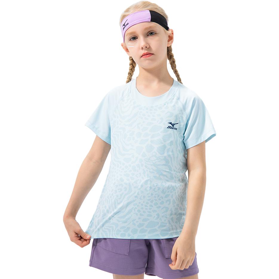 (GS) Mizuno Sportwear T-shirt 'Blue' 32CA3452