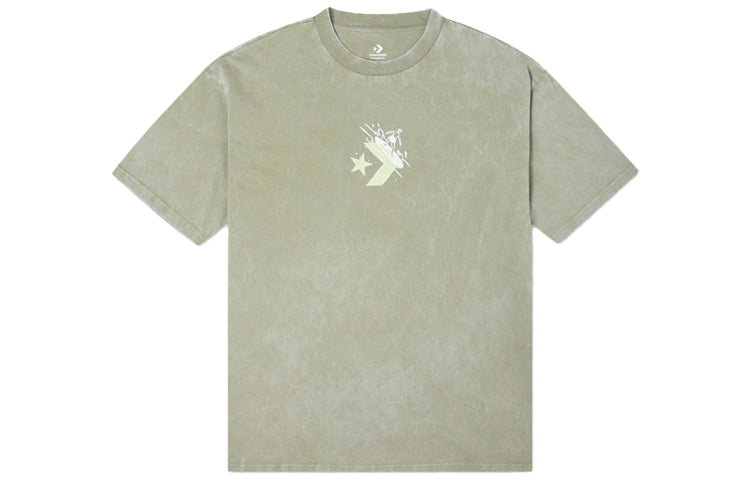 Converse Summer Activity Surf Graphic T-Shirt Asia Sizing 'Green' 10022772-A02